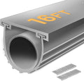 DGSL Garage Door Bottom Seal, 5/16 T-End Rubber Weather Stripping, 16 FT | U+O by DGSL