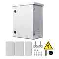 Metal Nema Enclosure with Fan Vented, Mount Track Electrical Box 20X24X12 | by SWPEC