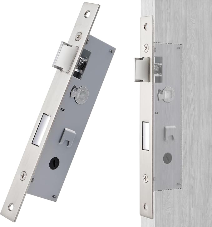Maxxgeek Flat Slot Storm Door Mortise Lock Body Fits by MaxxGeek