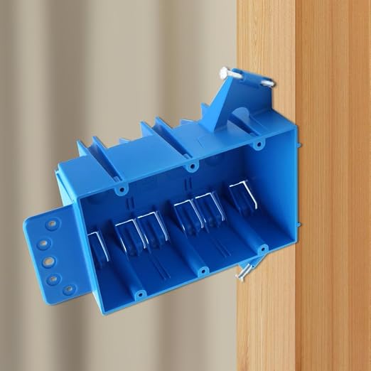 Adjustable 3 Gang Electrical Box, 49 Cu in, 12 Pack, ETL Listed | Features 49 - Image 6