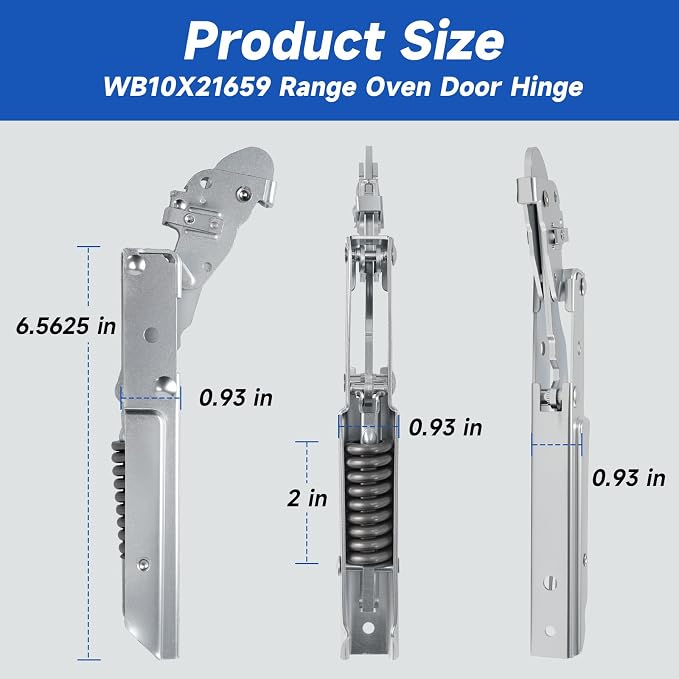 WB10X21659 Oven Door Hinge Compatible - Image 3