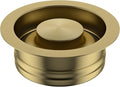 Lordear Gold Sink Flange for Garbage Disposal Set, Stainless Steel Strainer by LORDEAR