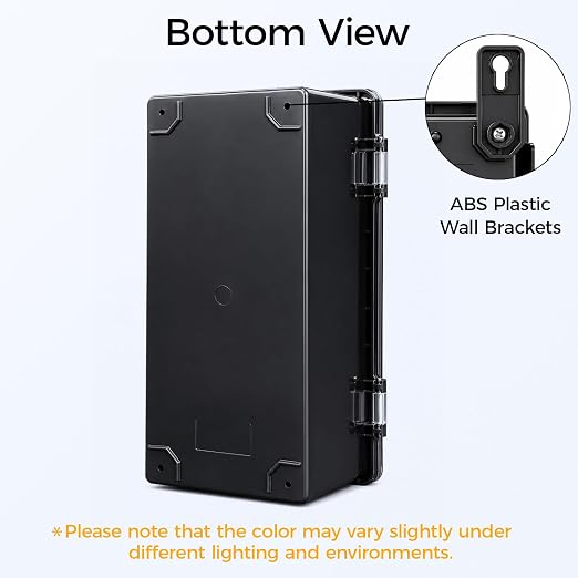 Junction Box IP67 Waterproof Electrical Box ABS Plastic Hinged Shell - Image 5