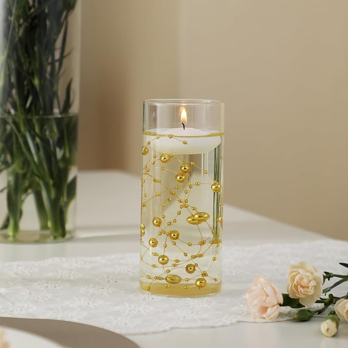 Set of 3 Glass Cylinder Vases for Centerpieces - Image 7