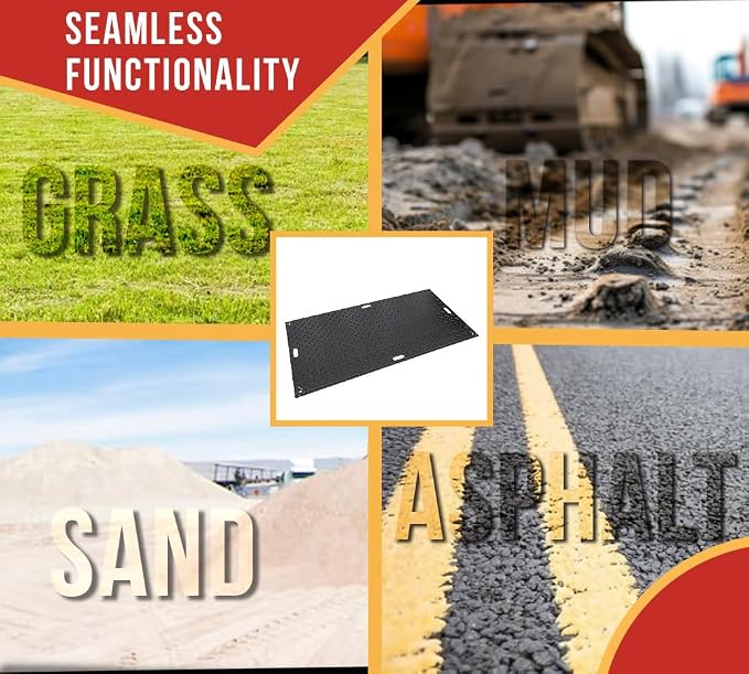 5 Pk 4' x 8' Ground Protection Mats - Image 6