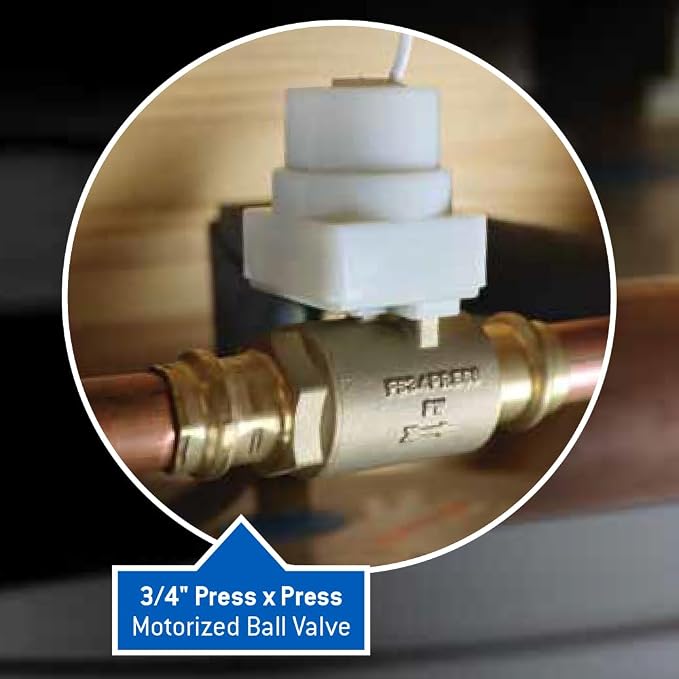 FloodStop Water Heater Leak Detector Kit, 3/4" Press x Press | Automatic Water - Image 3