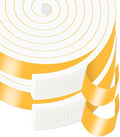 Foam Tape, Weather Stripping, High Density CR, Soundproof, 3/4 in x 1/4 in x by MIKONIYA