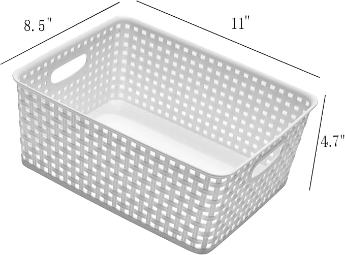 Eslite Plastic Storage Baskets for Organizing - Image 3