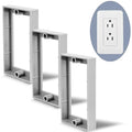 3Pcs 1/2" Single Gang Outlet Box Extenders, Electrical Box Extender Receptacle by Unknown