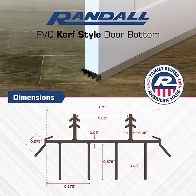 Randall 36″ Kerf-Style Door Bottom - Image 3