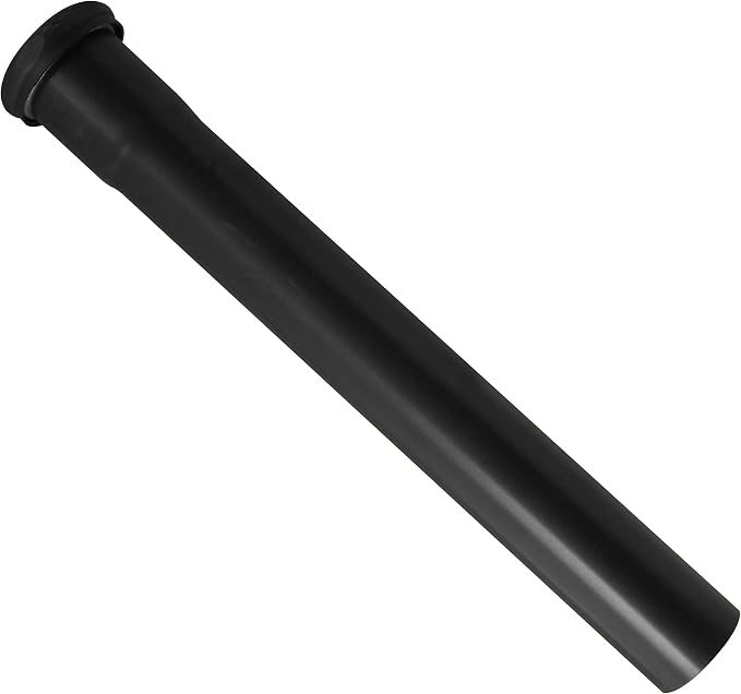 Westbrass A423-62 1-1/2" x 12" Slip Joint Extension Tube, Matte Black - Image 3