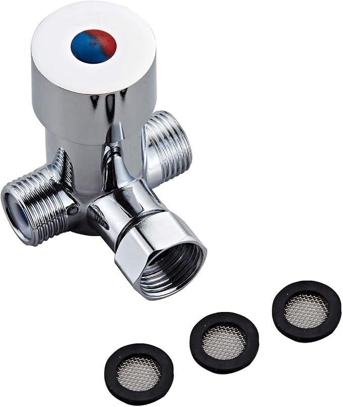 Water Temperature Mixer Mixing Valve Hot & Cold Water by YCCUZA