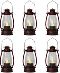 Red Painted Mini Lanterns 6-Pack by ReperlaSpecialMiniSmallLanternDecoration