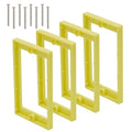 Single Gang Receptacle Outlet Box Extenders 1/4" by XGGYA