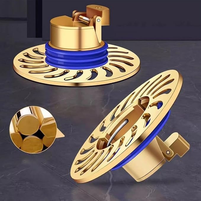 Brass for Floor Drain Backflow Preventer Waterless Trap Seal One Way Valve for - Image 3