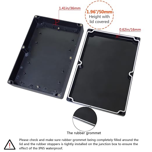 Electrical Box ABS Plastic Project Box IP65 Waterproof Junction Box Project - Image 4