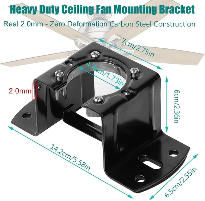 Universal Ceiling Fan Mounting Bracket - Image 2
