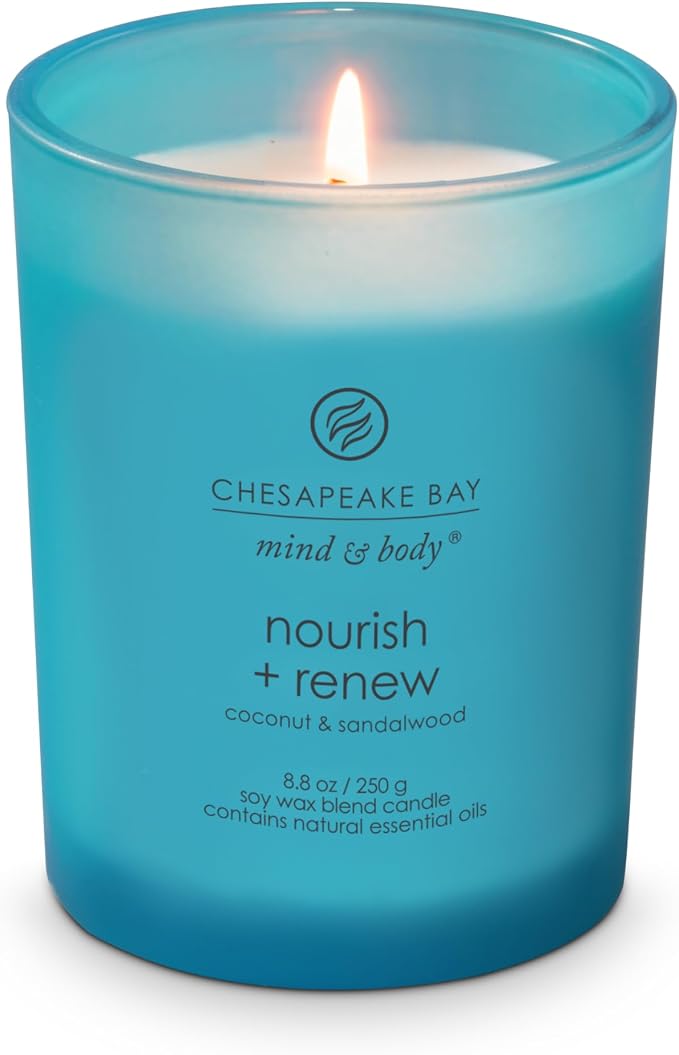 Chesapeake Bay Candle Mind & Body Medium Jar Candle Nourish + Renew - Image 4