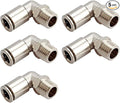Beduan Brass BPL Push to Connect Air Fittings Elbow 3/8" Tube OD x 1/8" NPT by Beduan