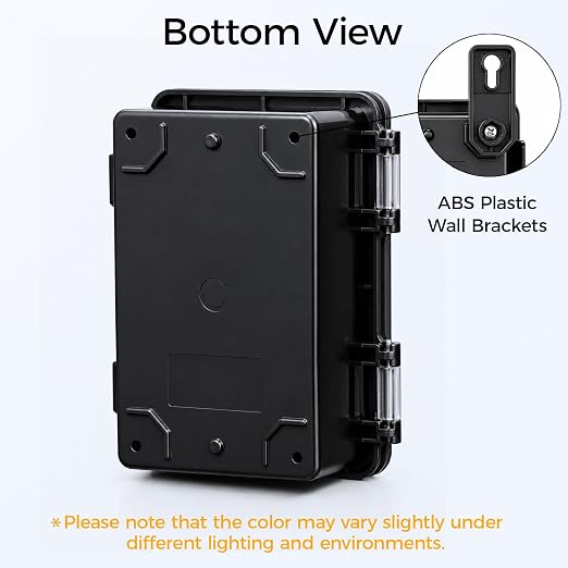 Junction Box IP67 Waterproof Electrical Box ABS Plastic Hinged Shell - Image 5