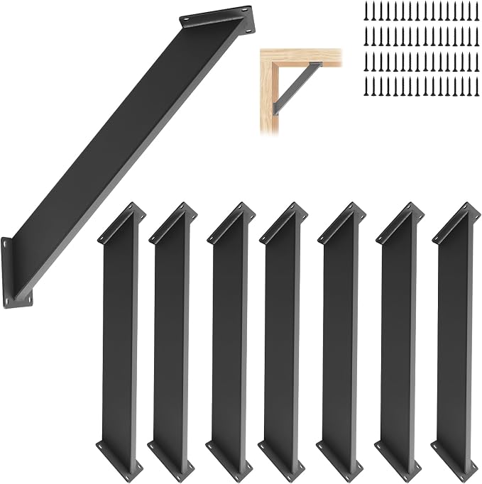 8 Pcs 45 Degree Angle Support Brackets by CDFYJHFDQ