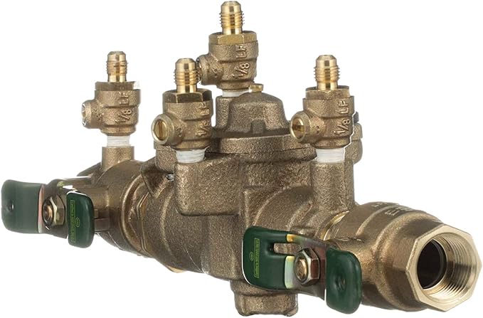Watts 3/4" Lead Free Reduced Pressure Zone Assembly, Quarter Turn Shutoff Valves - Image 6
