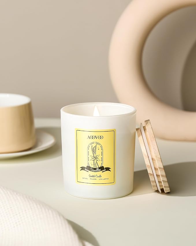 AOOVOO Vanilla Scented Candles for Women - Image 7