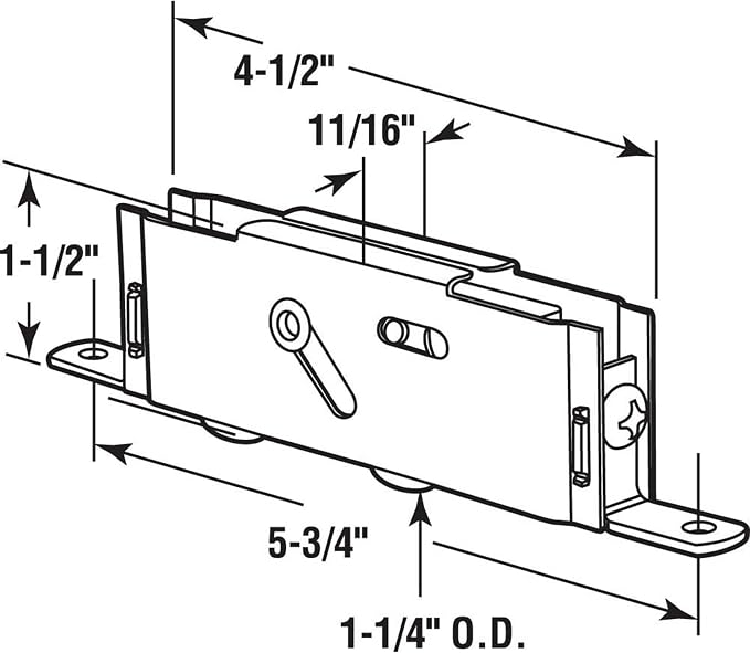 Sliding Patio Door Tandem Roller Assembly - Image 7
