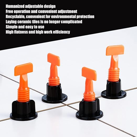 Leveling Compounds Tile Leveling System Kit, Level Spacers Tile Tools - Image 2