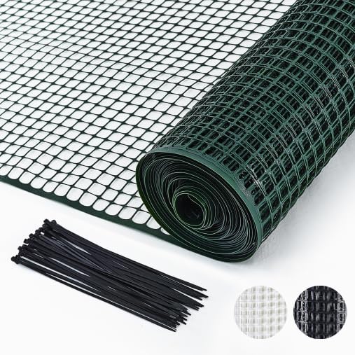 PotatoLife Green Plastic Garden Fence, Hardware Mesh by PotatoLife