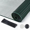 PotatoLife Green Plastic Garden Fence, Hardware Mesh by PotatoLife