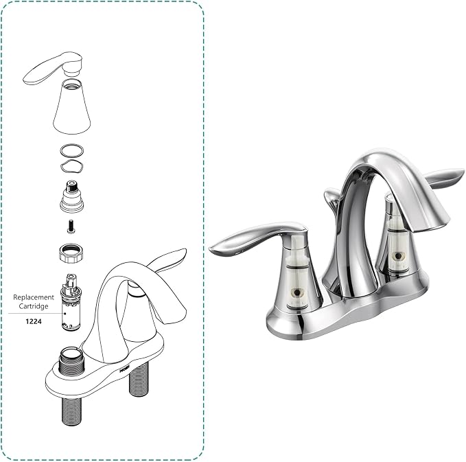 1224 1224B Faucet Cartridge Replacement Kit - Image 6