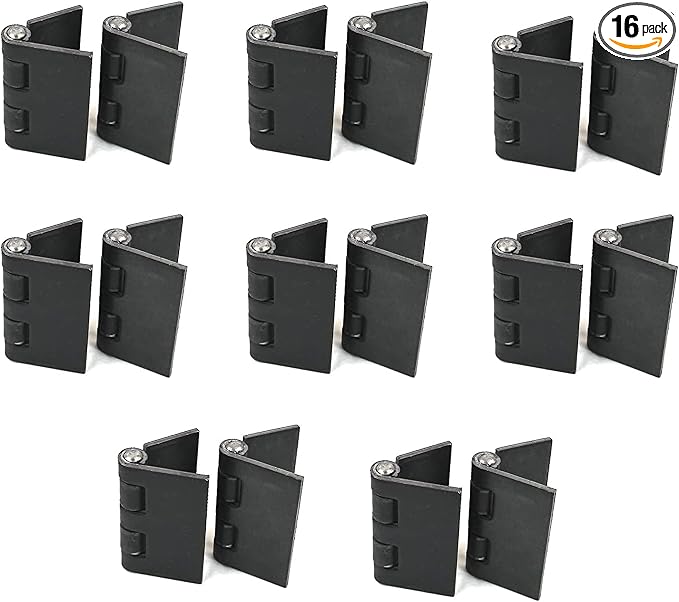 Heavy Duty Weldable 8 Pairs 4" x 4" Gate Hinges-Steel Butt Hinge/HVY Gates by BobcoMetals