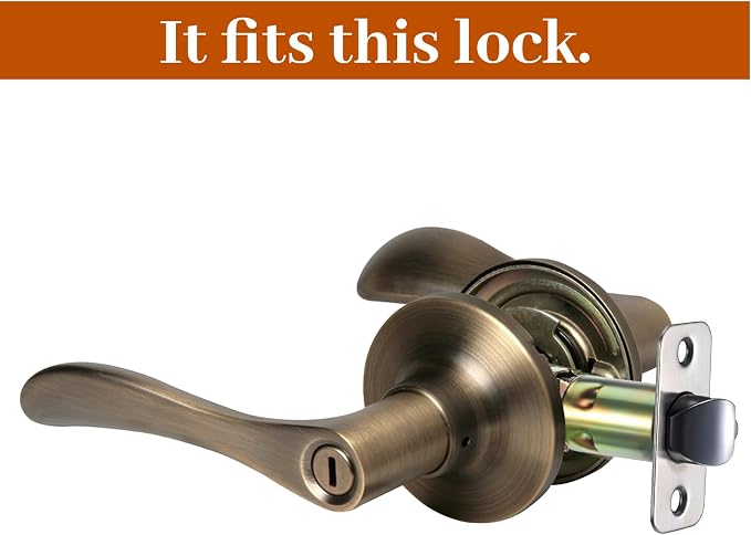 Adjustable Door Latch, 2-3/8'' or 2-3/4'' Adjustable Passage Door Latch - Image 3