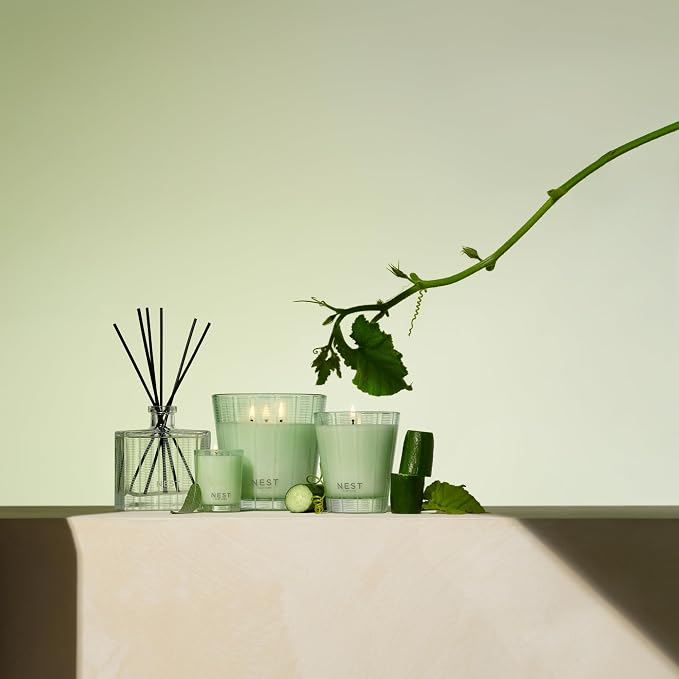 NEST New York Scented Classic Candle, Cucumber & White Sage - Image 4