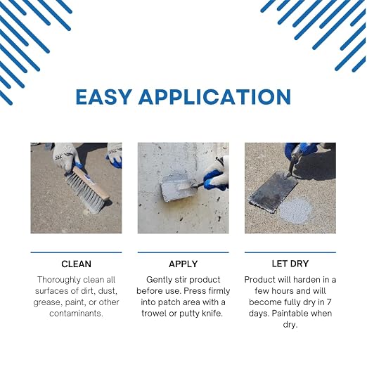 Pre-Mixed Concrete and Stucco Patch, 1 Gallon | Stucco Patch, Patching Material - Image 3