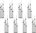 39.8''Matte Black Candle Holder by WeddingPartyDecoration