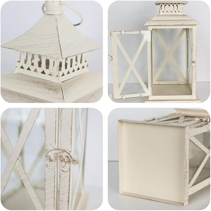 NEEDOMO Lanterns Decorative Outdoor&Indoor, Candle Holder - Image 5