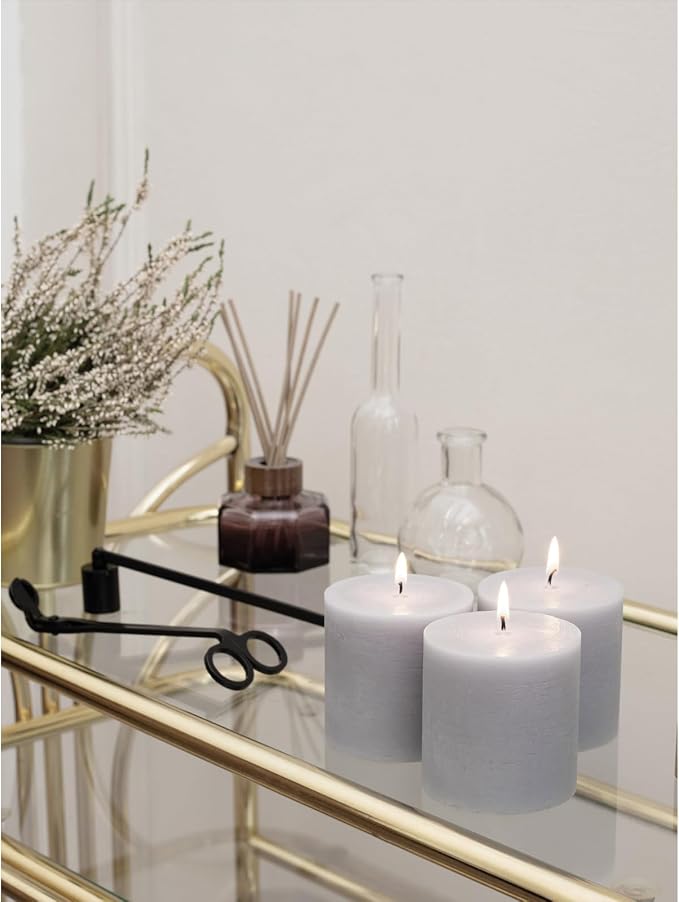 3x3 Pillar Candles Set of 3 - Image 6