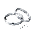 4 Inch Round Pan Box Extension Ring 57111 Fits Ceiling Box, 2 Pack, Metal | by Unknown