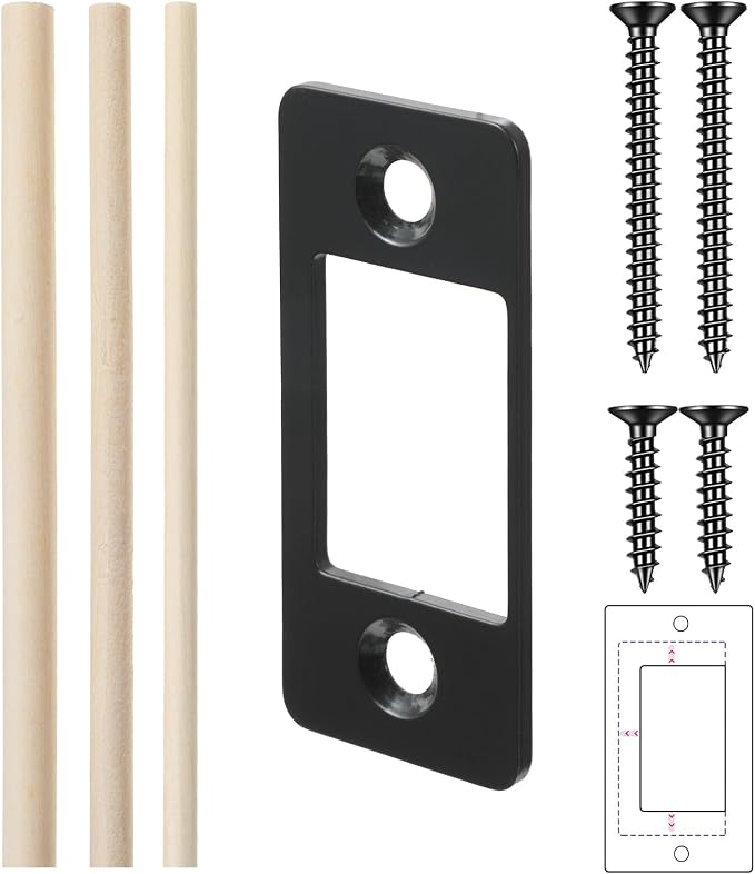 Adjustable Door Strike Plate, Adjustable Strike Plate by Unknown