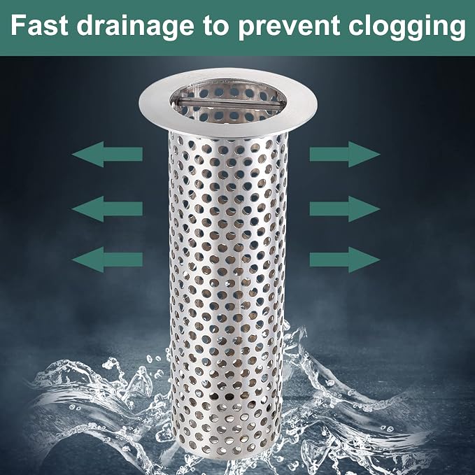 Commercial Floor Drain Strainer, 316 Stainless Steel 3" x 4" - Image 5