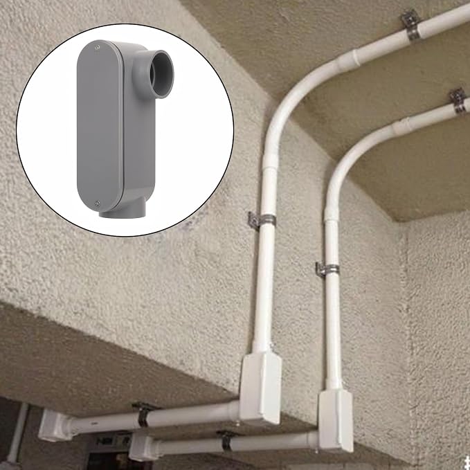 2 Inch Rigid PVC Conduit Body Type LL, Slip x Slip PVC Conduit Bodies LL Type - Image 6