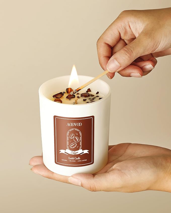 AOOVOO Macchiato Coffee Scented Candles - Image 5