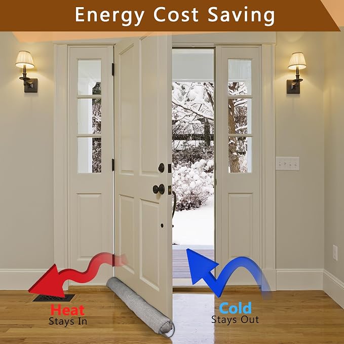 Triangle Under Door Draft Stopper Noise Blocker 30 Inches - Image 6
