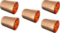 EZ-FLUID 2" C X C LF Copper Couplings Pressure Fitting by EZ-FLUIDPlumbingProducts