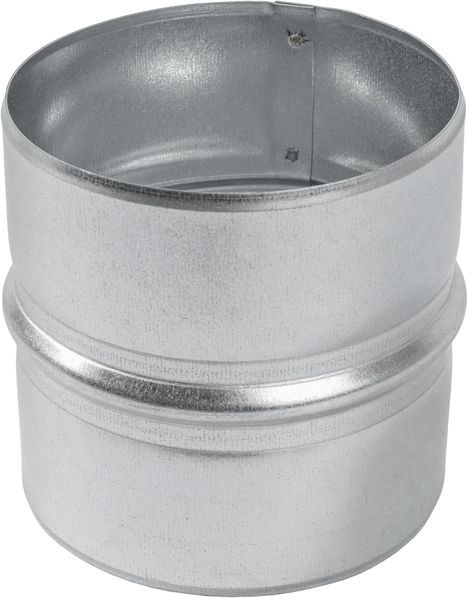 Vent Systems 4'' Inch Galvanized Steel Duct Connector - Image 8