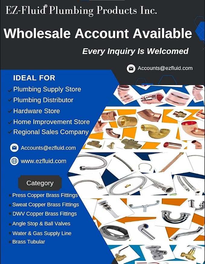 EZ-FLUID Plumbing 1/2" Copper Pipe Strap Clamp - Image 4