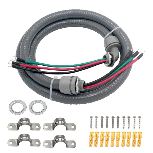 TAUROX 1/2-Inch 10 Gauge Electrical Wires Liquid Tight Conduit Wire by TAUROX