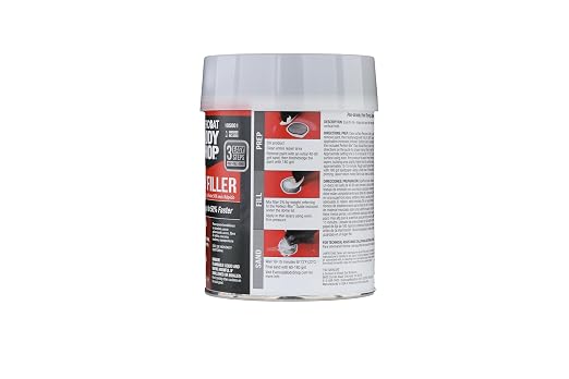 105002 Pro-Grade Body Filler, Fast Drying and Lightweight Multipurpose - Image 2